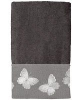 Avanti Yara Butterfly Bordered Cotton Hand Towel, 16" x 30"