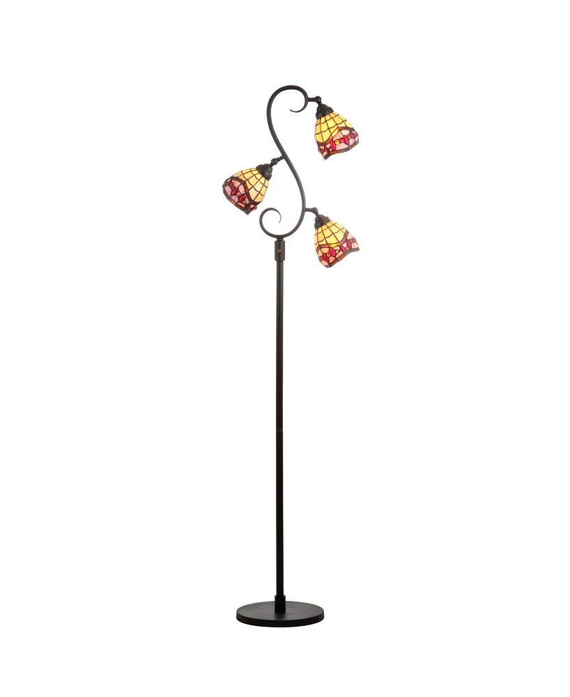 Jonathan Y Walker Tiffany-Multi-Light Led Floor Lamp