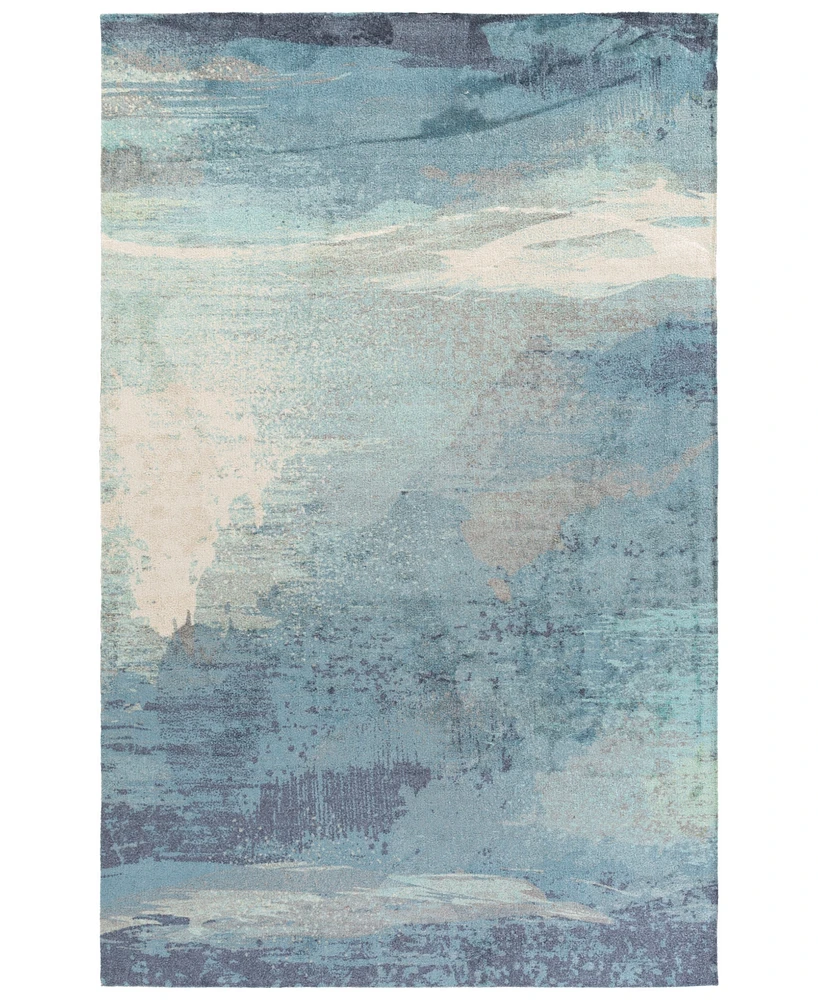 Livabliss Felicity Fct-8000 Sky Blue 2' x 3' Area Rug