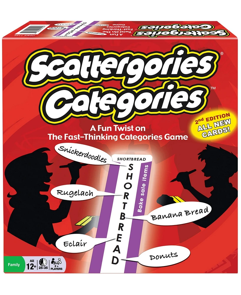 Scattergories Categories
