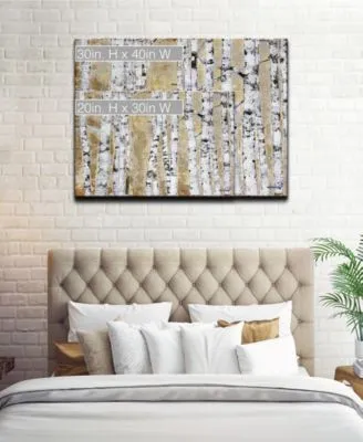 Ready2hangart Collection Birch Woods Canvas Wall Art Collection