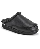 Muk Luks Men's Faux Leather Clog Slippers