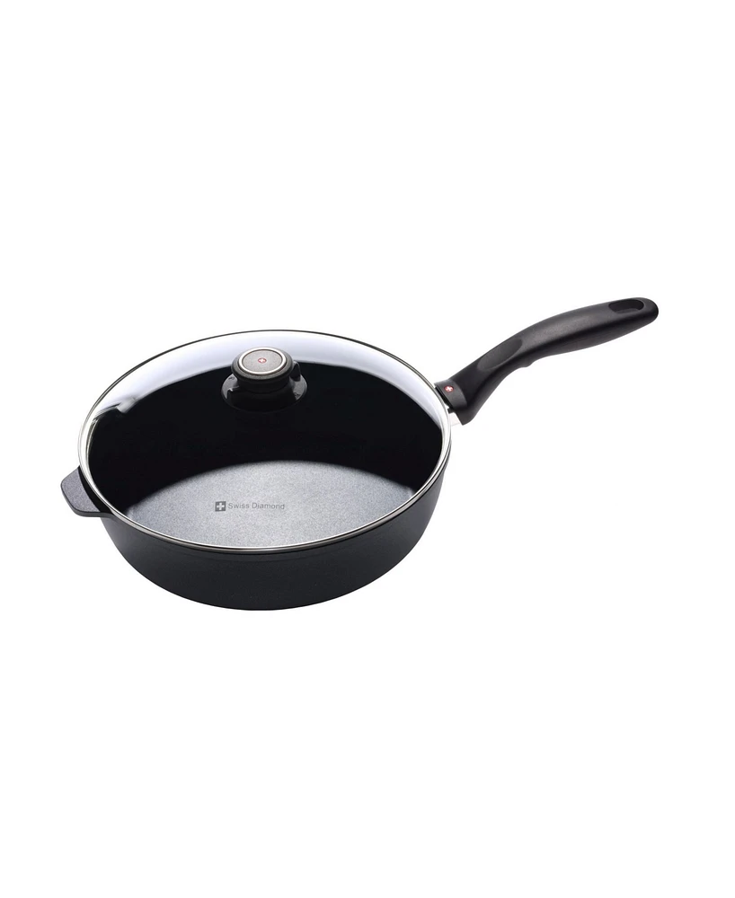 Swiss Diamond Hd Saute Pan with Lid - 10.25" , 3.8 Qt