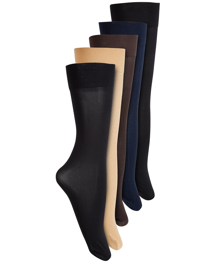 Lauren Ralph 5-Pk. 400N Dress Trouser Socks