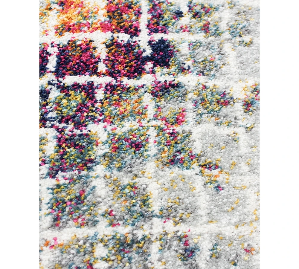 Closeout! Bashian Medley 5669A Ivory 5' x 7'6" Area Rug
