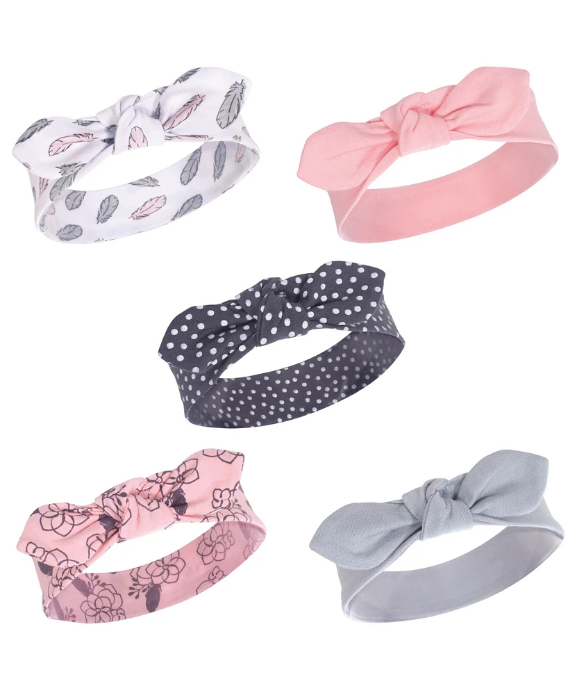 Yoga Sprout Baby Girls Comfortable Cotton Headwraps
