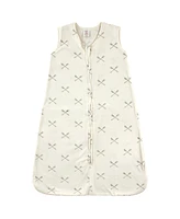 Touched by Nature Baby Boys Organic Cotton Sleeveless Sleep Pod for Movement