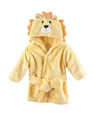Luvable Friends Baby Boys Plush Bathrobe
