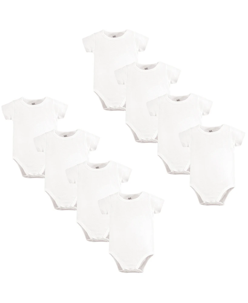 Touched by Nature Baby Boys Unisex 8Pk Organic Bodysuits