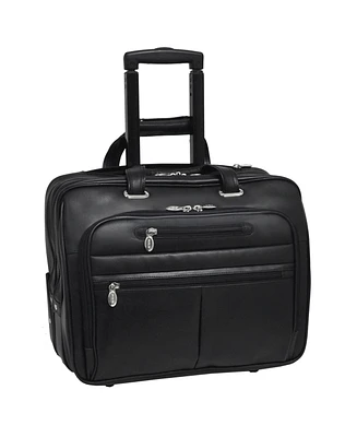Mcklein Wrightwood Wheeled Laptop Briefcase