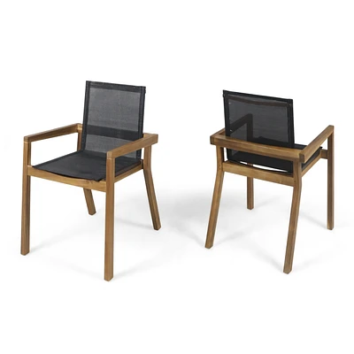 Belfast Outdoor Dining Chair, Set of 2