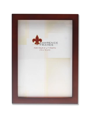 Lawrence Frames Walnut Wood Picture Frame - Gallery Collection - 5" x 7"