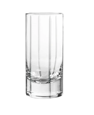 Qualia Glass Trend Highball Glasses, Set Of 4