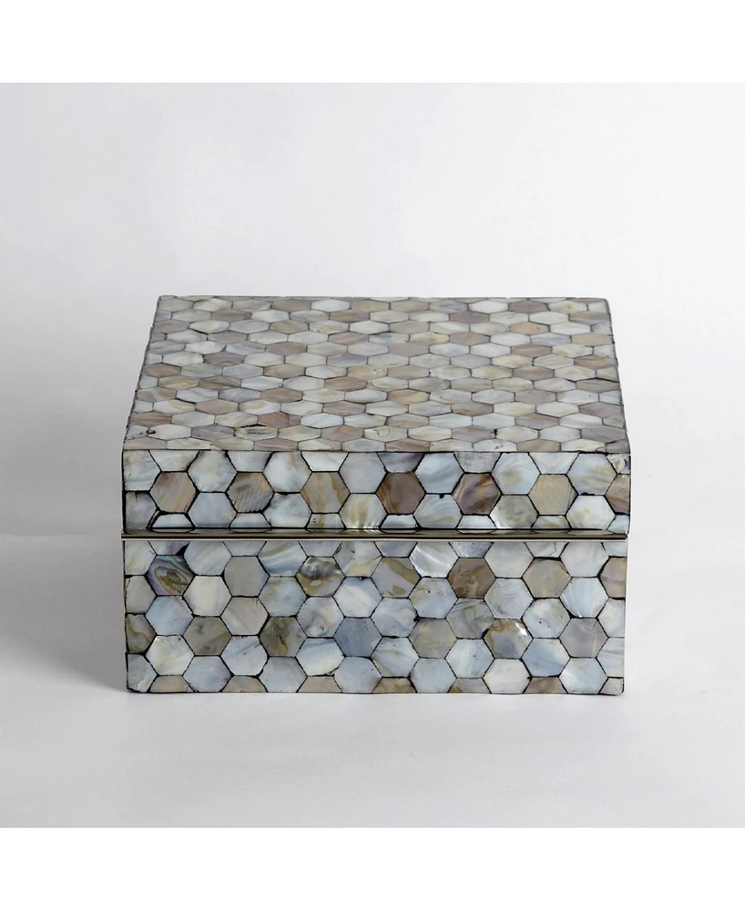 Global Views Mother of Pearl Box Medium