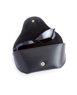 Royce New York Suede Lined Sunglasses Carrying Case