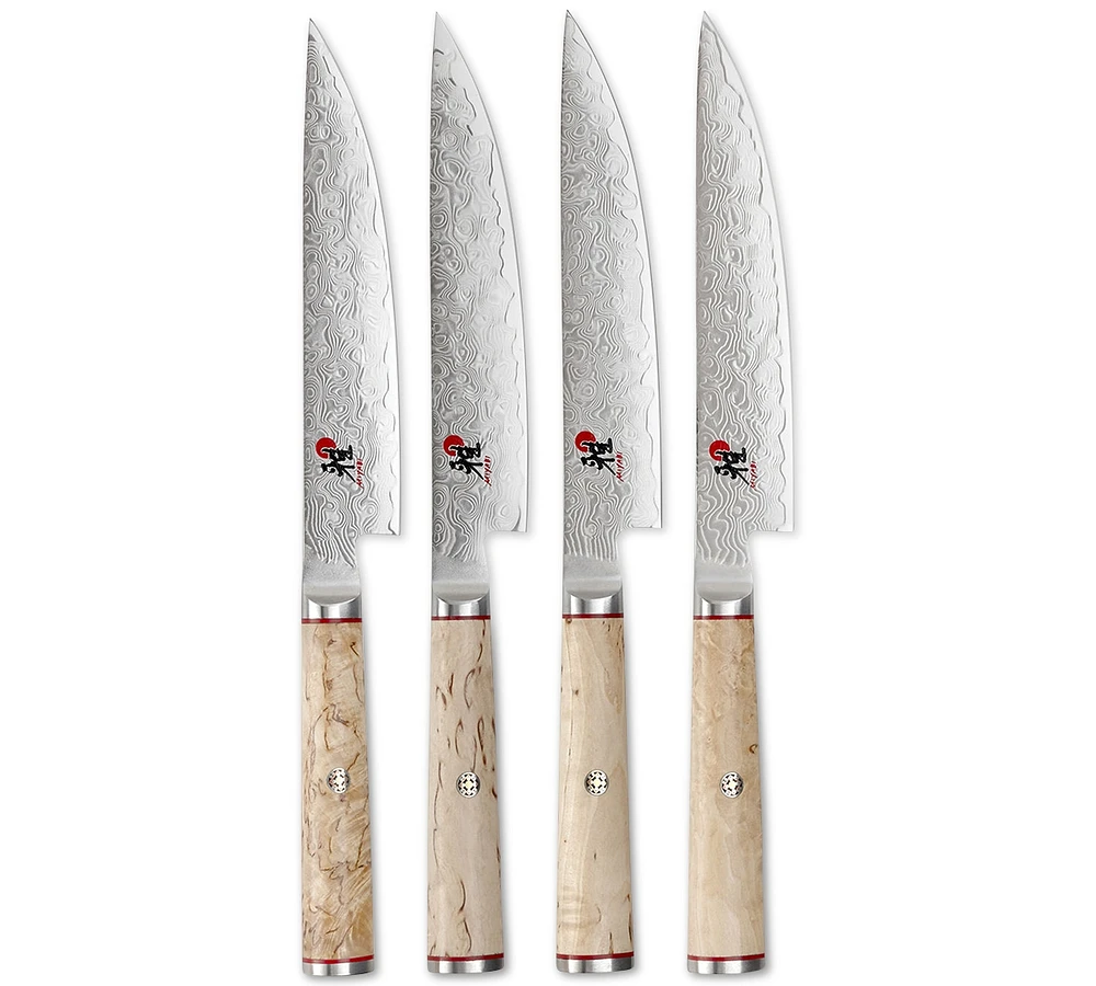 Miyabi Birchwood SG2 Steak Knives, Set of 4