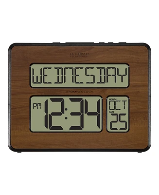 La Crosse Technology Atomic Full Calendar Digital Clock with Extra Large Digits