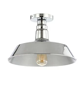 Jonathan Y Cassidy 14" Metal Led Semi-Flush mount