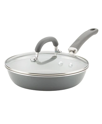 Rachael Ray Create Delicious Aluminum Nonstick Covered 9.5" Deep Skillet