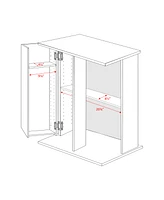 Prepac Locking Media Storage Cabinet