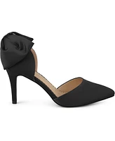 Journee Collection Women's Tanzi Bow Stilettos