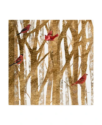 Studio W Red Bird Christmas I Canvas Art - 15.5" x 21"