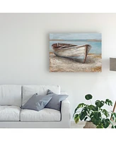 Ethan Harper Whitewashed Boat I Canvas Art - 20" x 25"