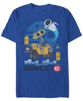 Disney Pixar Men's Wall-e Geometric Play Short Sleeve T-Shirt