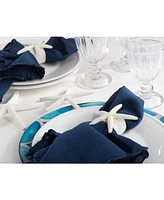 Saro Lifestyle Neptune Collection Starfish Napkin Ring, Set of 4