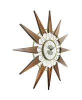 Infinity Instruments Starburst Wall Clock