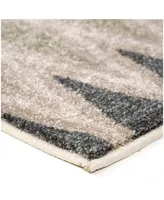 Closeout! Orian Riverstone Laveen Cloud Gray 5'3" x 7'6" Area Rug