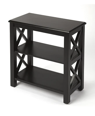 Vance Black Licrice Bookcase
