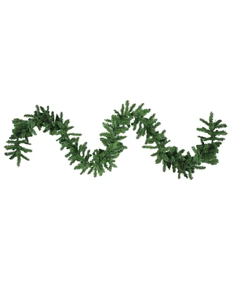 Northlight 50' Commercial Length 2-Tone Balsam Pine Artificial Garland - Unlit