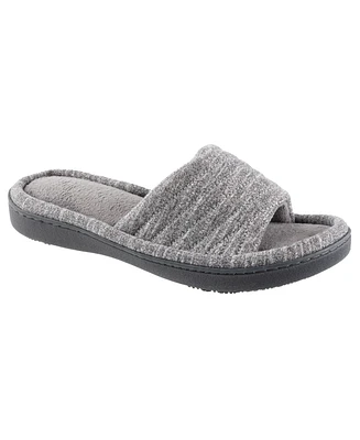 Isotoner Women's Space Knit Andrea Slide Slipper, Online Only