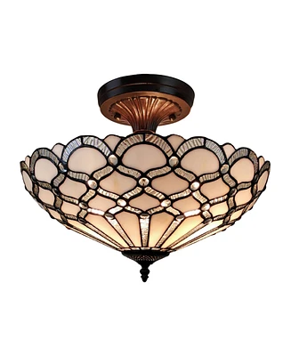 Amora Lighting Tiffany Style Pendant Lamp