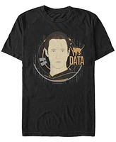 Star Trek Men's Data Big Face Short Sleeve T-Shirt
