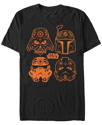 Star Wars Men's Sugar Skull Empire Short Sleeve T-Shirt