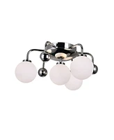 Cwi Lighting Element 4 Light Flush Mount