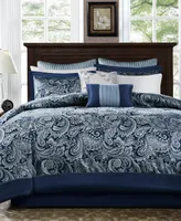 Addison Park Aubrey 9-Pc. Comforter Set, Full, Exclusively at Macy's
