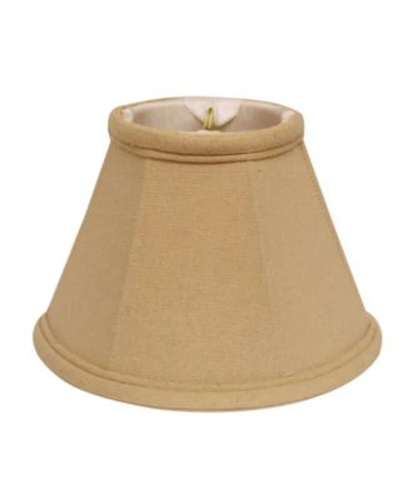 Cloth Wire Slant Linen Chandelier Lampshade With Flame Clip Collection