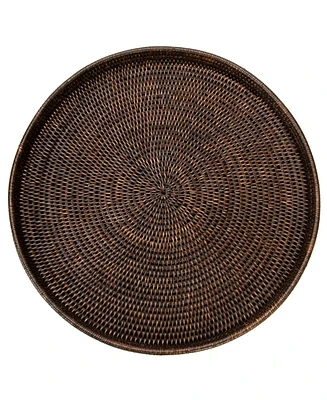 Artifacts Rattan Round Tray