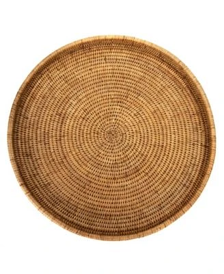 Artifacts Trading Company Rattan Round Tray Collection