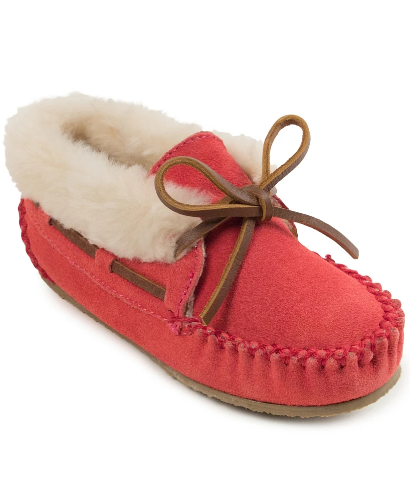 Minnetonka Little and Big Girls Charley Bootie Slipper