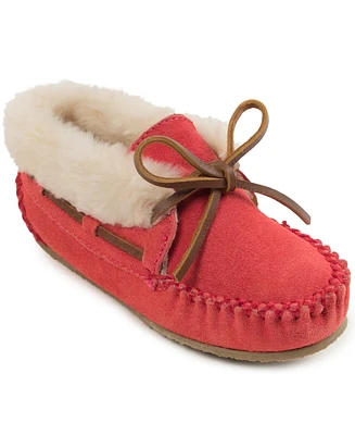 Minnetonka Little and Big Girls Charley Bootie Slipper
