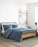 Kenneth Cole New York Holden Grid Comforter Set