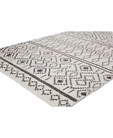 Closeout! Bashian Natural Wool M133 Ivory 3'6" x 5'6" Area Rug