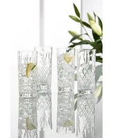 Belleek Pottery Renmore Hi-Ball Glasses, Set of 4