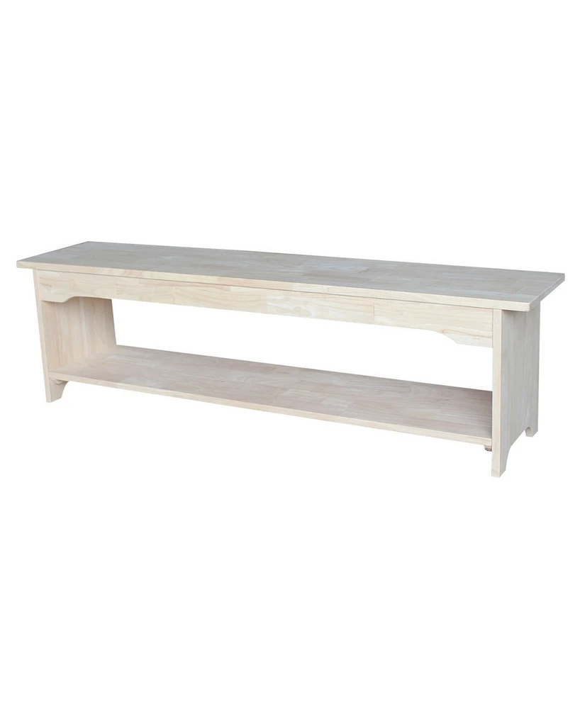 International Concepts Brookstone Bench