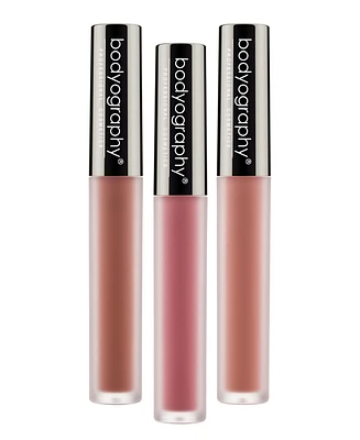 Bodyography Lip Lava Liquid Lipstick Trio