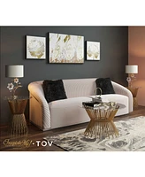 Tov Furniture Grace Glass Coffee Table